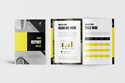 Yellow - Annual Report Template