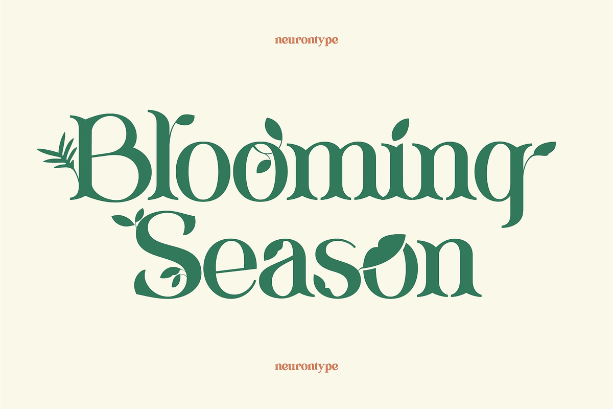 Blooming Season Font in Display Fonts - product preview 8