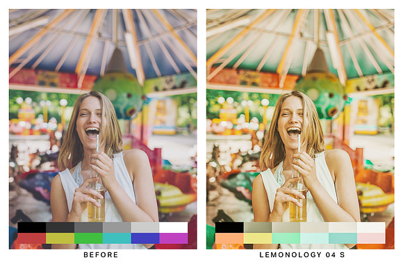 50 Teal & Yellow Lightroom Presets in Add-Ons - product preview 2