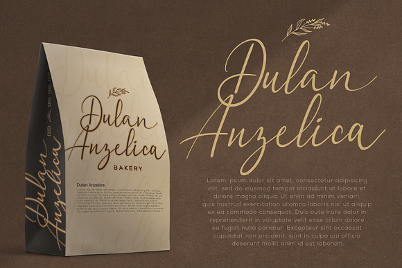 Dulan Anzelica - Signature Font in Script Fonts - product preview 12
