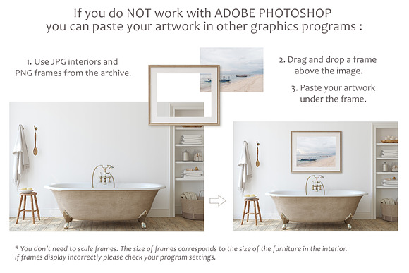 Farmhouse. Bathroom. in Print Mockups - product preview 6