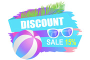 Discount Sale Summertime Offer
