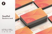 Soulful - Business card template