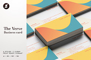 The Verve - Business card template