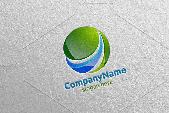 Digital Marketing Financial Advisors in Logo Templates - product preview 2