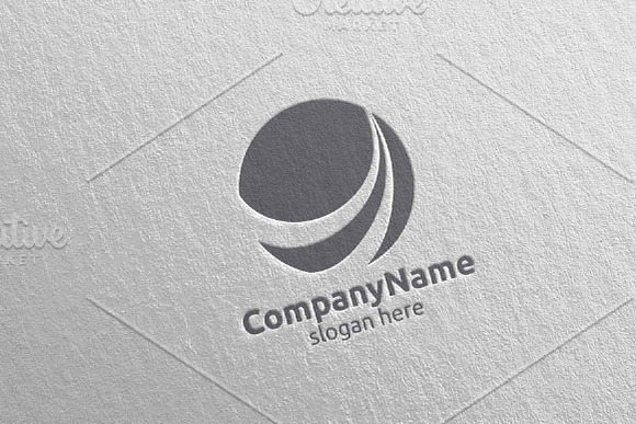 Digital Marketing Financial Advisors in Logo Templates - product preview 4
