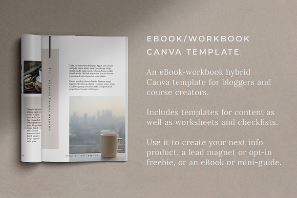 Workbook/eBook Canva Template | Mio in Magazine Templates - product preview 9