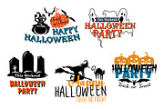 Halloween themes set
