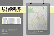 Los Angeles Street Map - City Map