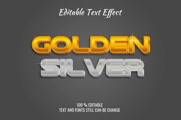 Game Title Text Effect Graphic Style