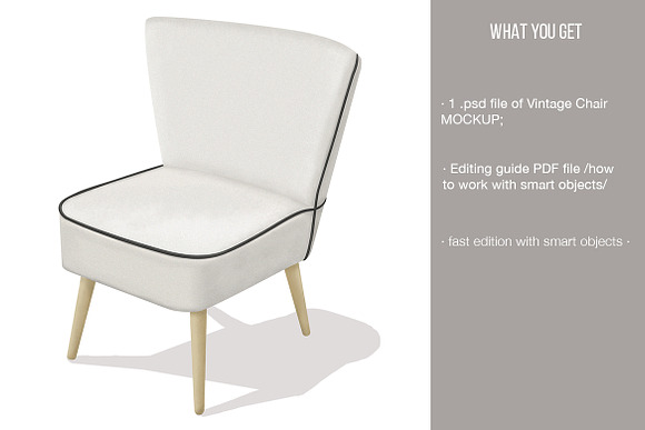Armchair Mockup in Product Mockups - product preview 1