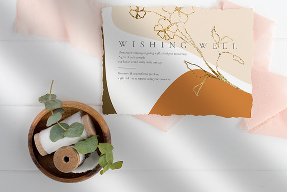 Modern Abstract Wedding Suite in Wedding Templates - product preview 3