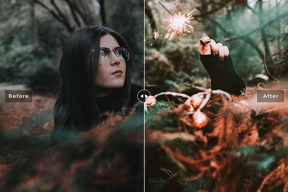 Sparkly Lightroom Presets Pack in Add-Ons - product preview 3
