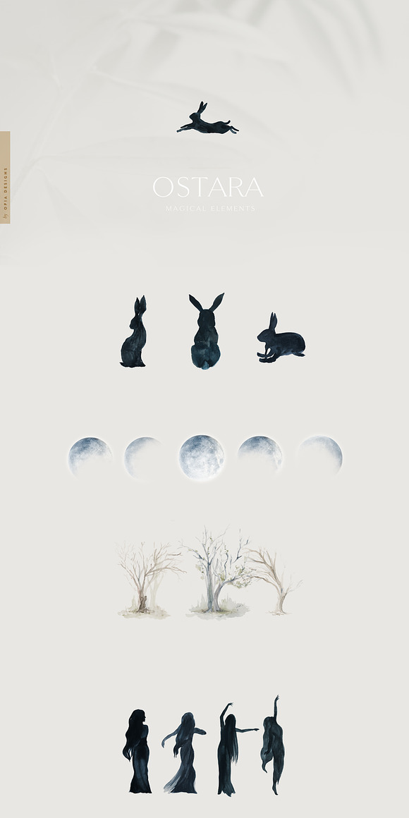 Ostara - Spring Rituals & Mockups in Illustrations - product preview 4