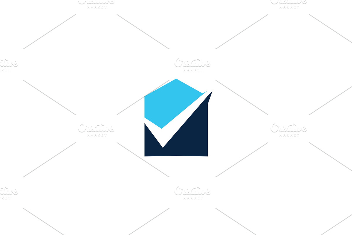 house check logo vector icon in Logo Templates - product preview 8