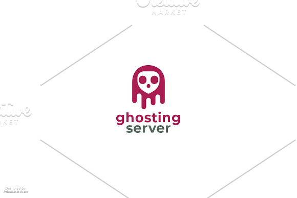 Ghost Hosting Logo in Logo Templates - product preview 1