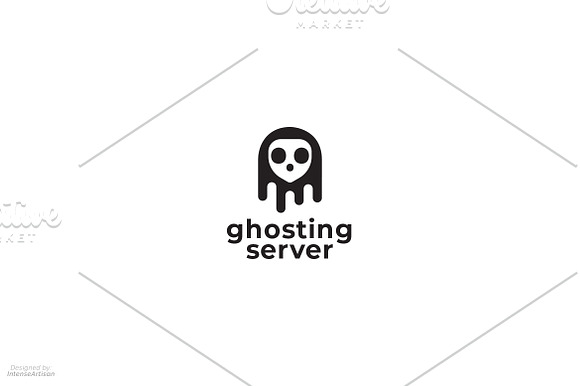 Ghost Hosting Logo in Logo Templates - product preview 2