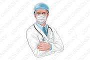 Doctor in Protective Mask Medical