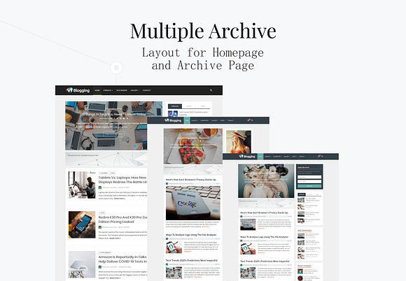 VT Blogging Pro WordPress Theme in WordPress Blog Themes - product preview 3