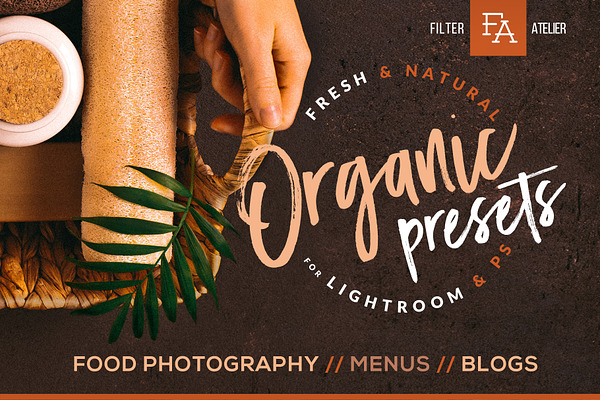 Organic Food Presets for LR & PS