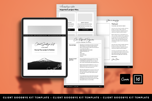 Client Goodbye Kit Template