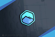 Mountain App Logo Template