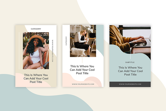 Canva Pinterest Templates in Pinterest Templates - product preview 2