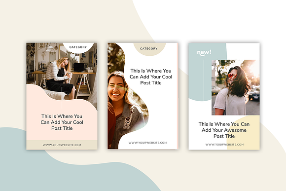 Canva Pinterest Templates in Pinterest Templates - product preview 3