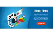 Bookkeeping concept banner