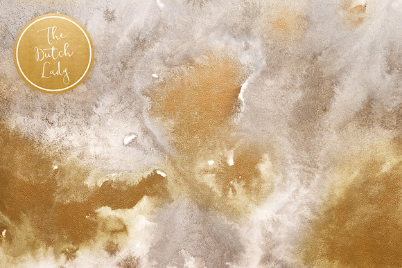 Beige & Gold Digital Backgrounds in Textures - product preview 3