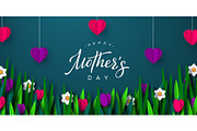 Happy Mothers day poster.