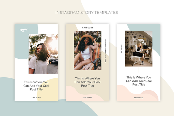 Canva Instagram | Story & Square in Instagram Templates - product preview 4