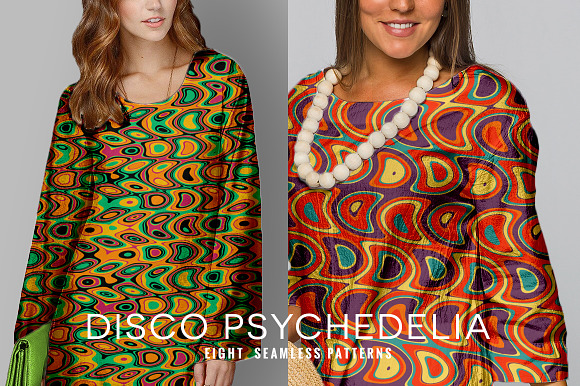 Disco Psychedelia in Patterns - product preview 2