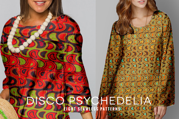 Disco Psychedelia in Patterns - product preview 3