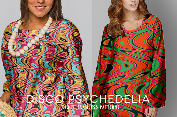 Disco Psychedelia in Patterns - product preview 5