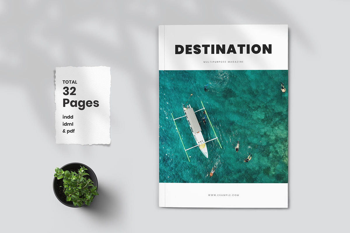 Destination Magazine in Magazine Templates - product preview 8