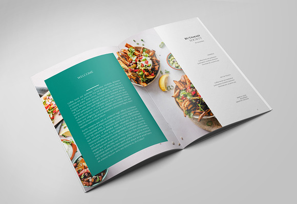 A5 Recipe Book in Brochure Templates - product preview 1