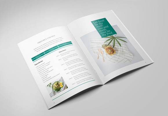 A5 Recipe Book in Brochure Templates - product preview 5