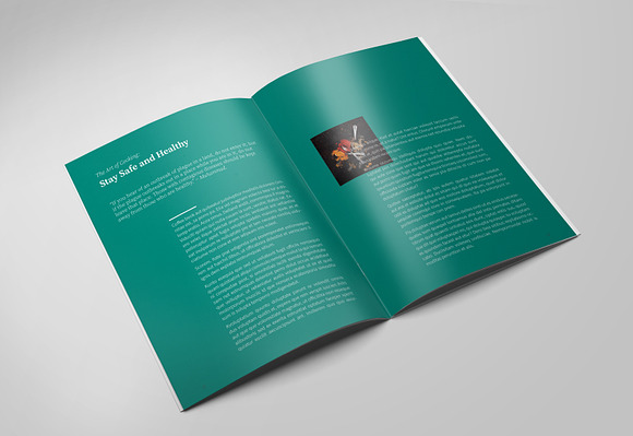 A5 Recipe Book in Brochure Templates - product preview 6