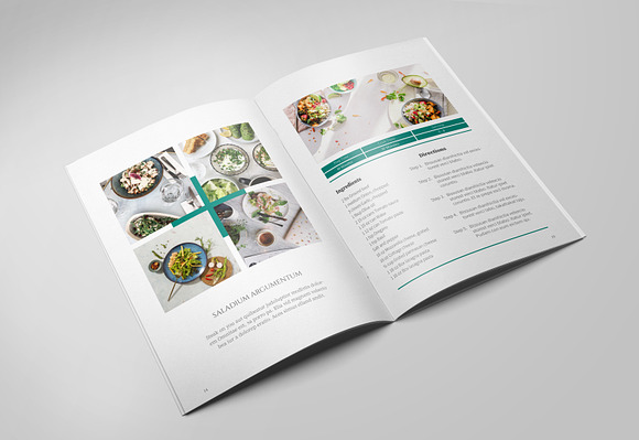 A5 Recipe Book in Brochure Templates - product preview 7
