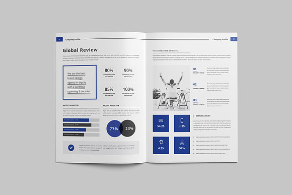 Company profile Template in Brochure Templates - product preview 5