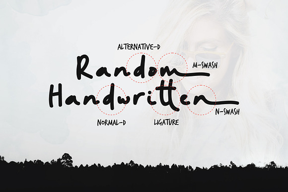 Random Handwritten in Display Fonts - product preview 2