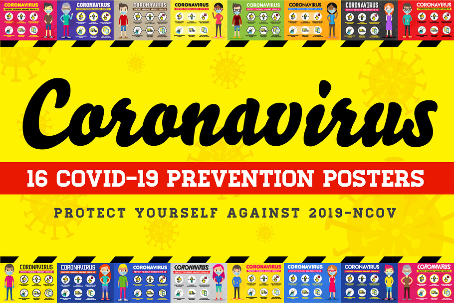 Coronavirus Prevention Posters