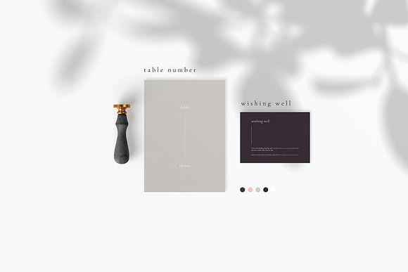Modern Minimal Wedding Suite in Wedding Templates - product preview 2
