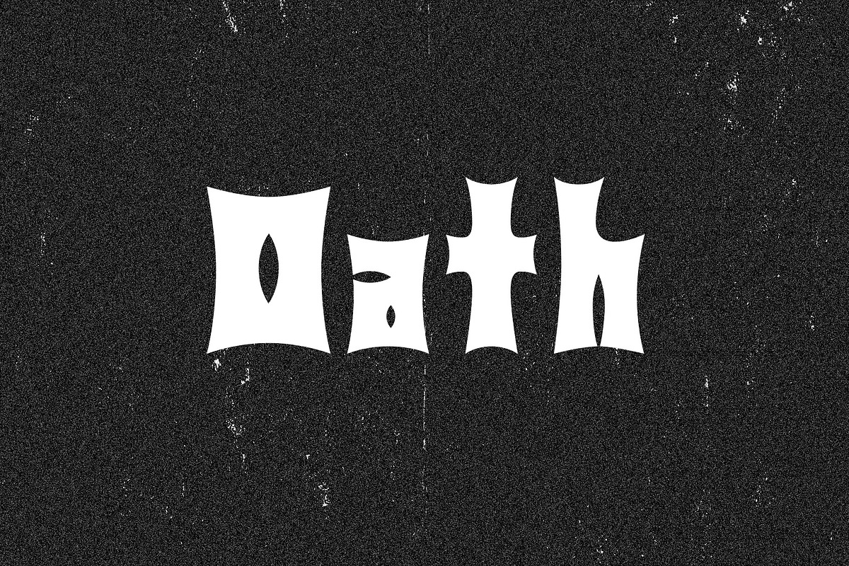 Oath Font in Blackletter Fonts - product preview 8