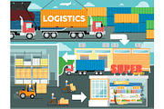 Logistics service and retail