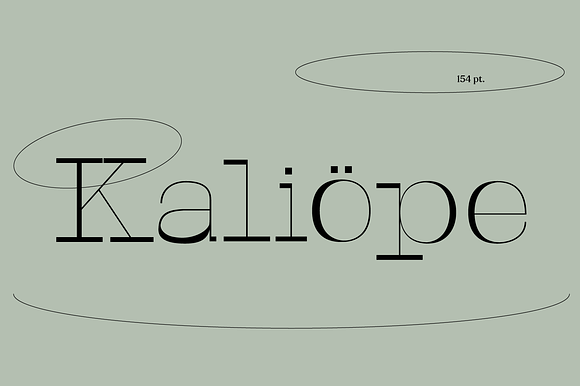 Kaliope in Serif Fonts - product preview 1