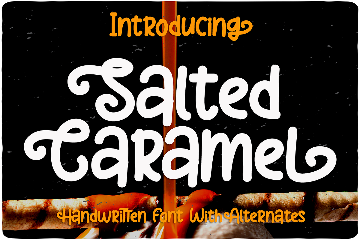 Salted Caramel in Display Fonts - product preview 8
