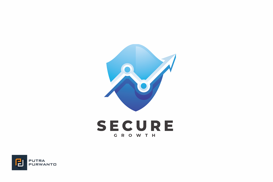 Secure Growth - Logo Template in Logo Templates - product preview 8