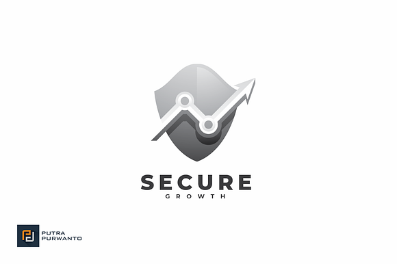 Secure Growth - Logo Template in Logo Templates - product preview 1